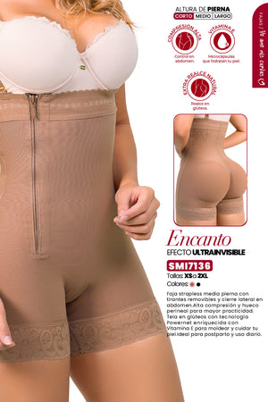 Faja Moldeadora Ultra Invisible SMI7136 Encanto Strapless