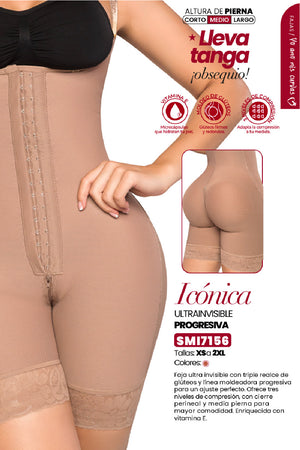 Faja SMI7156 Icónica – Triple Realce de Glúteos y Compresión Alta