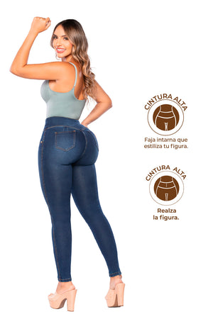 Jean Skinny SMI3525 Tecnología Lift Tech con capas removibles