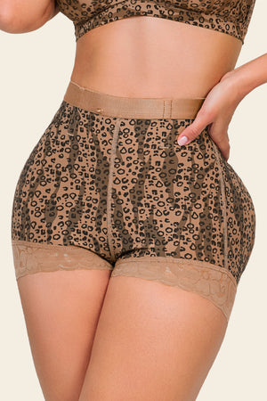 Combo Salvaje panty + bralette animal print atrevido en USA