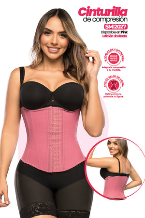 Cinturilla SMI2027 Pink Compresión Ajustable 4 Niveles
