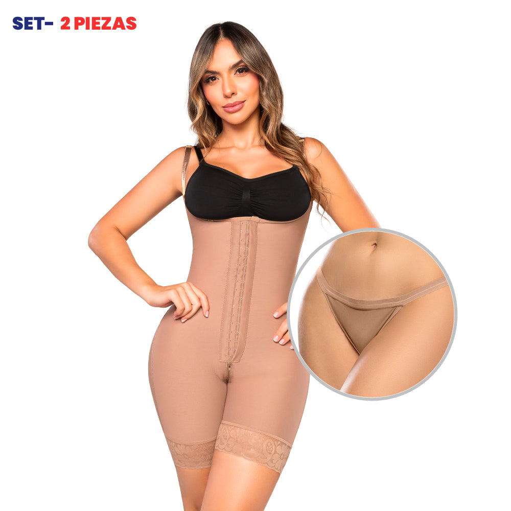 Faja Con Broches Media Pierna ULTRAINVISIBLE Stagmi