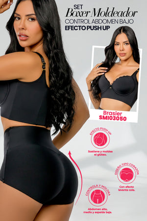 Control abdomen, Cero marcas, Cómodo, Control medio