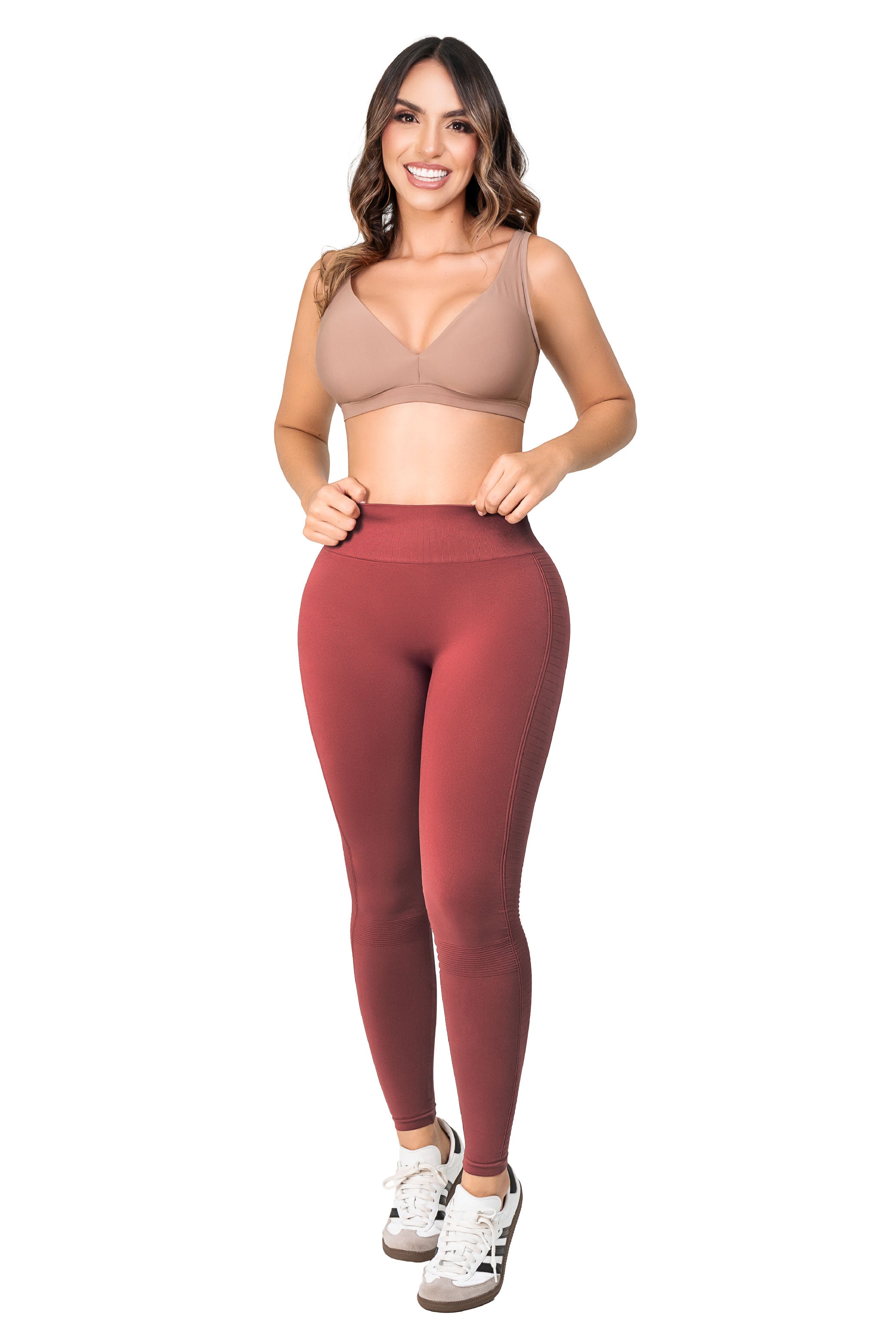 Legging Seamfree cero costuras SMI1384 TERRACOTTA