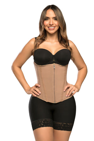 - Cinturilla SMI2025 con doble cierre y compresión estética
- Estructura anatómica que define la cintura sin incomodar