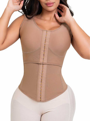 Chaleco Moldeador SMI2028 Cocoa con Brasier Integrado
