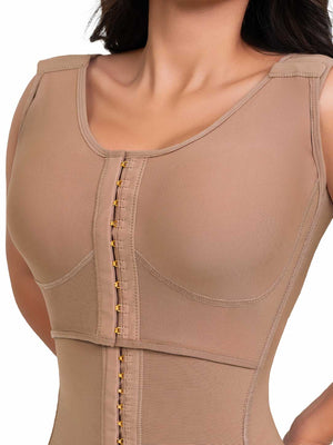 Chaleco Moldeador SMI2028 Cocoa con Brasier Integrado