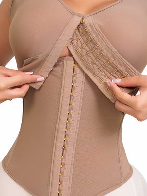 Chaleco Moldeador SMI2028 Cocoa con Brasier Integrado