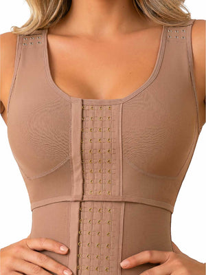 Chaleco Moldeador SMI2028 Cocoa con Brasier Integrado