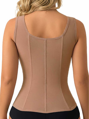 Chaleco Moldeador SMI2028 Cocoa con Brasier Integrado