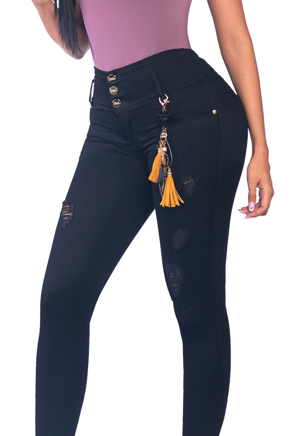 Jeans SMI3519 – Push-Up con pretina alta, ajuste perfecto y control abdominal