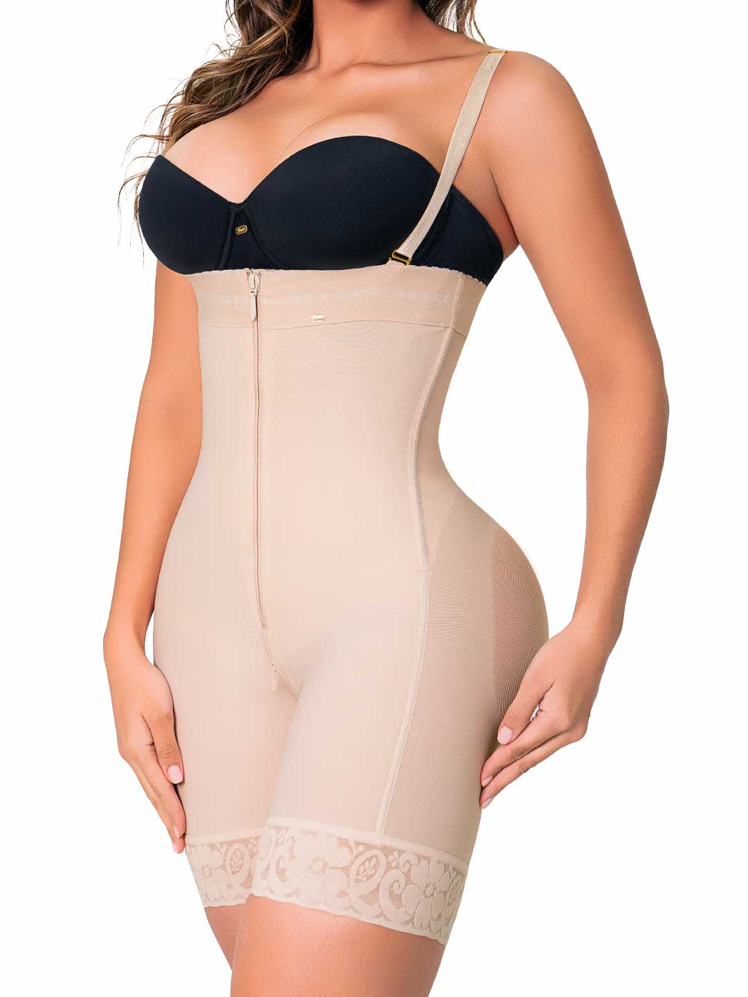 Faja Invisible Coqueta SMI7097 – Media Pierna Strapless