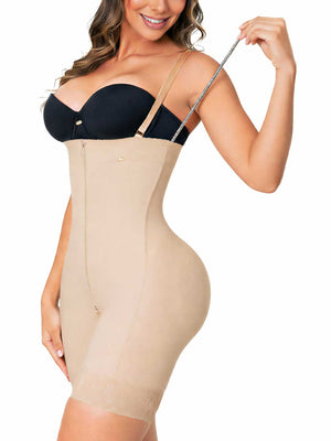Faja Invisible Coqueta SMI7097 – Media Pierna Strapless