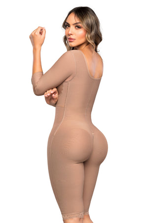 Faja Ultra Invisible De Alta Compresión Con Brasier Integrado - SMI7162 Reina