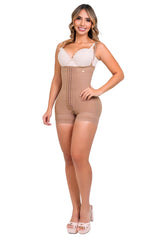 Faja Strapless Supercorta con 3 Niveles de Talla- Tirantes Delgados- UltraInvisible TommyTopControl SMI7137 | Transformación con Moldeo y Lifting Natural