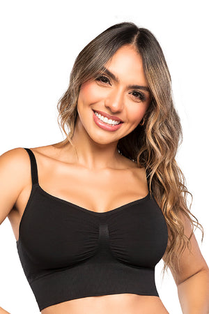 Top Seamless SMI03048 Stagmi sin costuras con efecto push up, soporte de busto y ajuste invisible – Ideal para interior o exterior