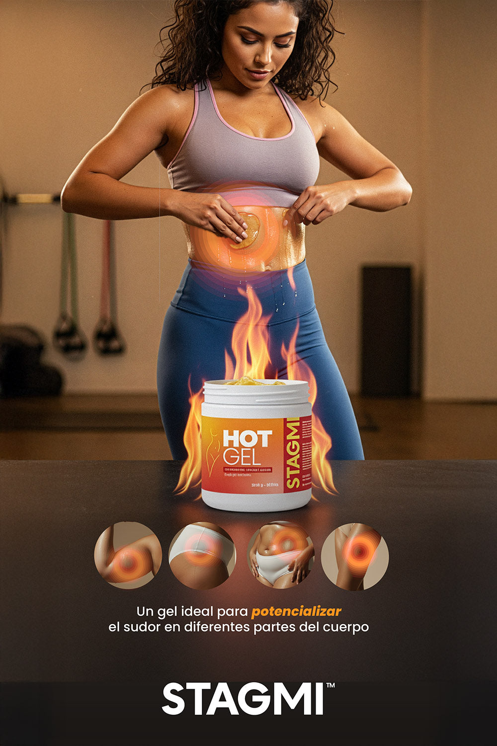 Gel Caliente Potenciador del sudor – Efecto Térmico  SMI01000