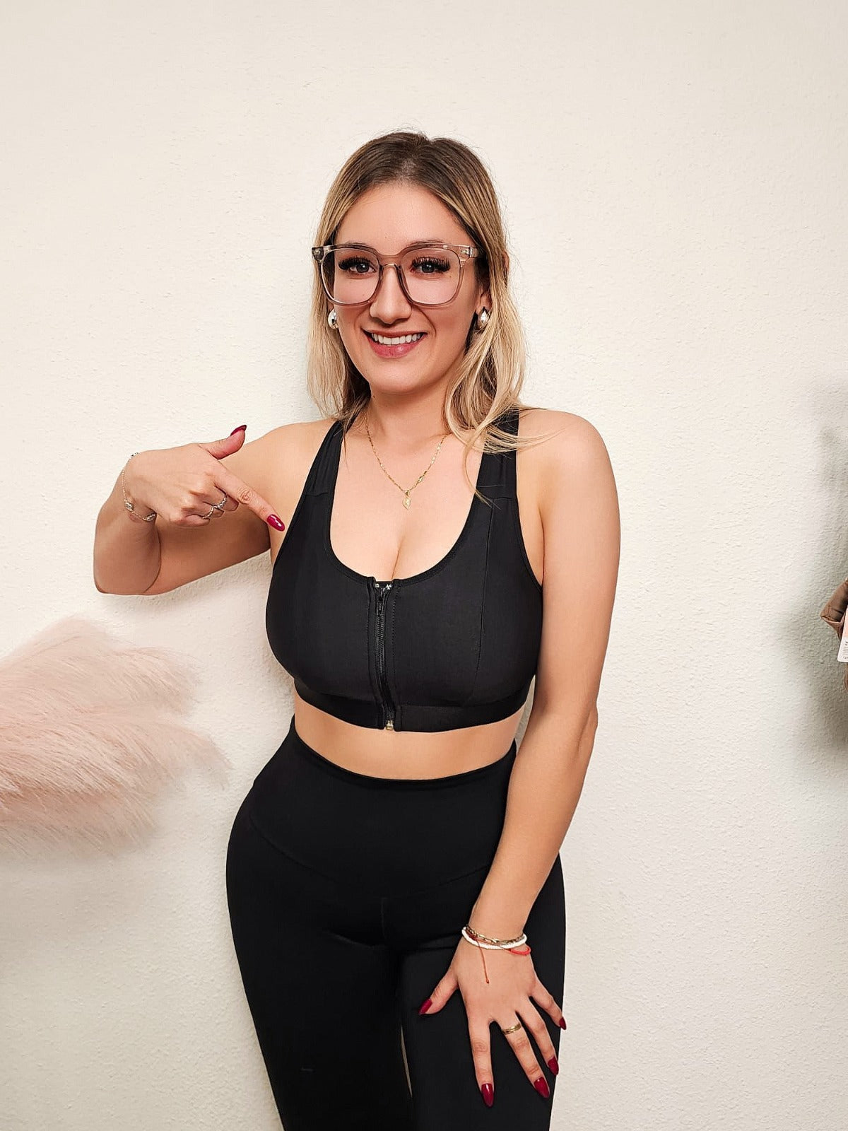 Stagmi Sports Top SMI06019-BLACK