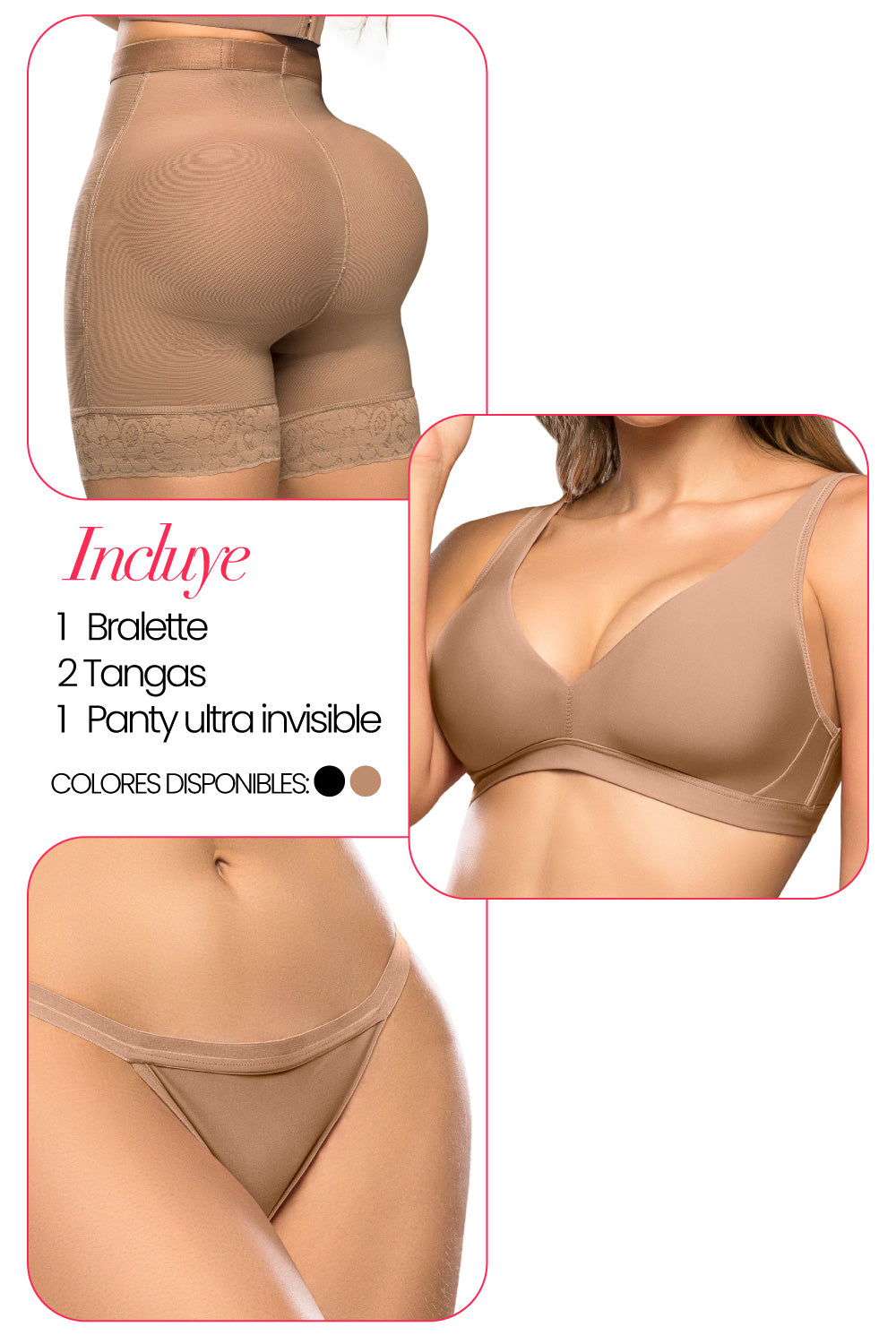 DESEO – COMBO INTERIOR COMPLETO SMI04024 + Bralette + Tanga