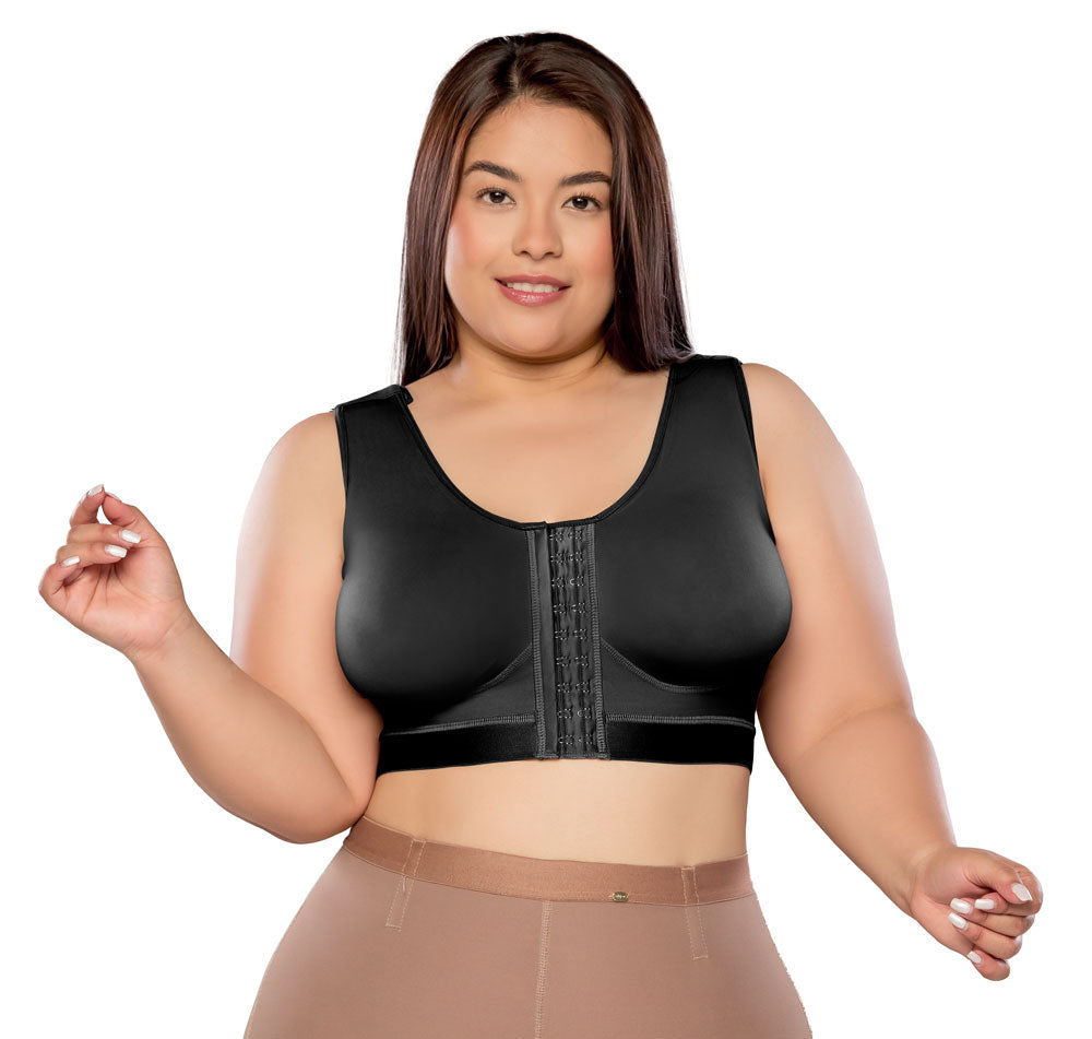 Bra Black SMI03035 Postquirúrgico con Soporte Mujer