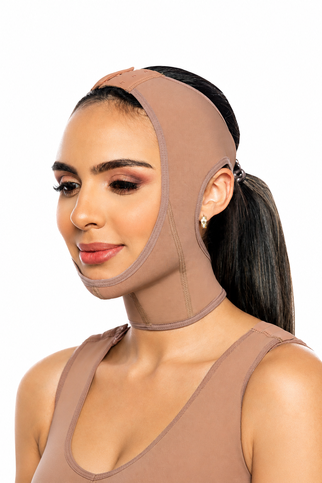 Faja Facial Postquirúrgica de Compresión Media - SMI03036