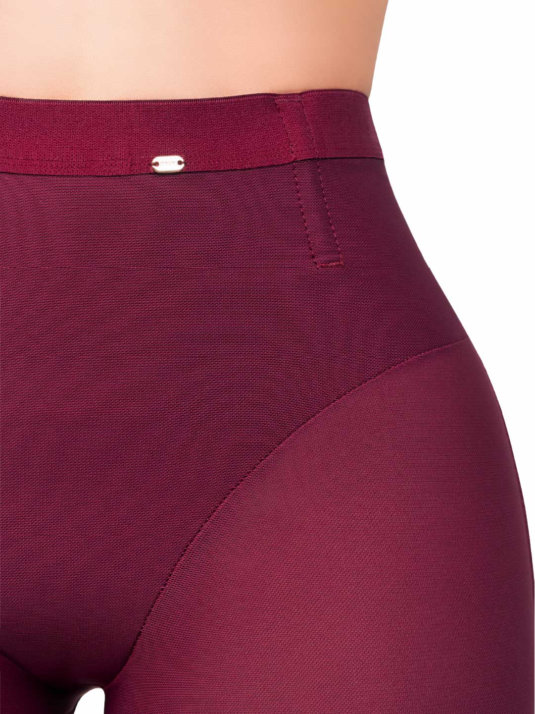 Panty Cachetero Moldeador SMI04084 con Encaje y Compresión Media