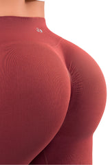 Leggings de entrenamiento sin costuras frontales para mujer, con control de abdomen, cintura alta, sin costuras, para gimnasio, yoga, correr