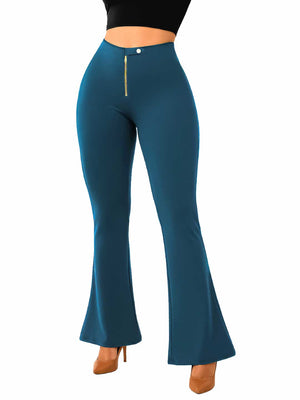 Legging Moldeador Ultrainvisible Bota Ancha SMI1399 Blue