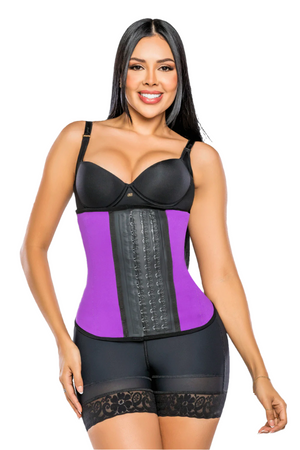 Purple waist trainer specially designed to define your The