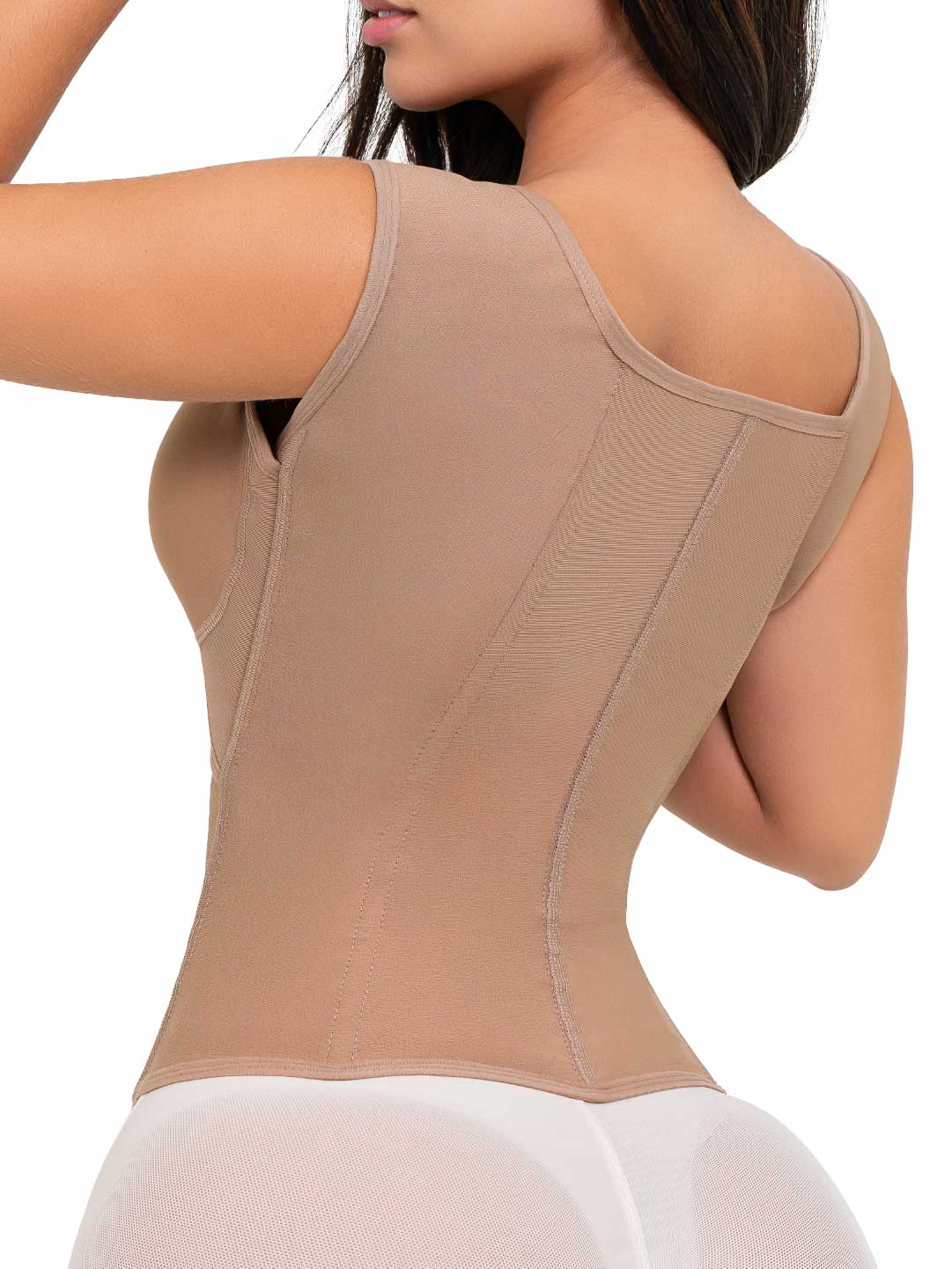 Chaleco Moldeador SMI2028 Cocoa con Brasier Integrado