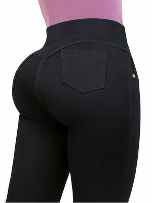 Jean Moldeador Tiro Alto SMI3524 con Botones Níquel
