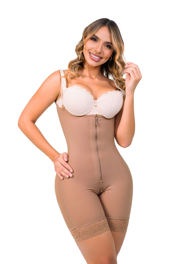 Faja Ultrainvisible SMI7089 La Esbelta – Media pierna, soporte removible y efecto lifting natural