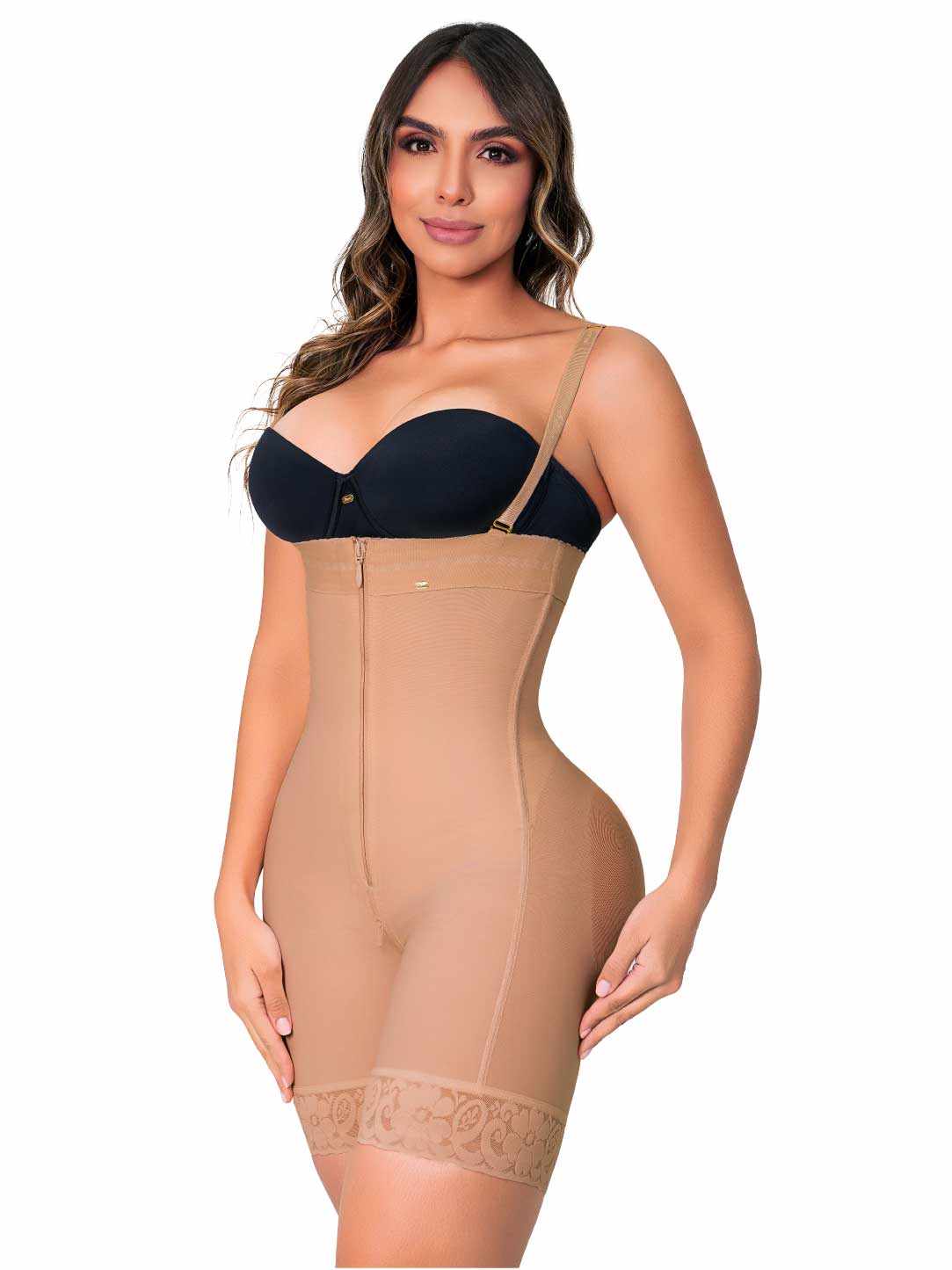 Faja Invisible Coqueta SMI7097 – Media Pierna Strapless