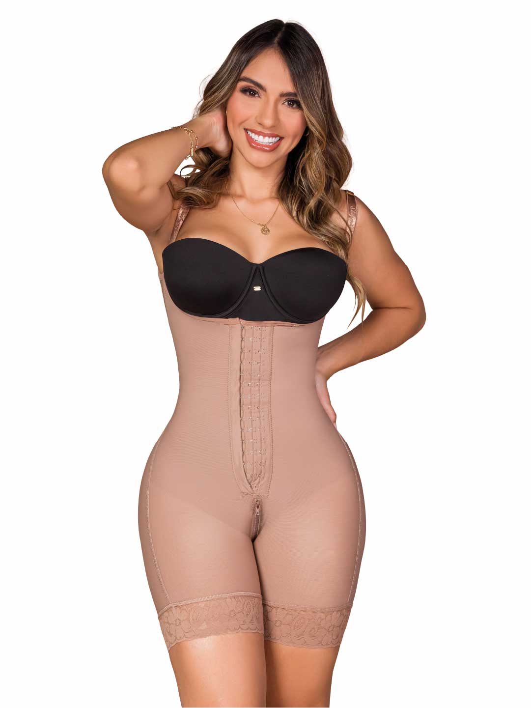 Faja UltraInvisible media pierna SMI7138 La Divina