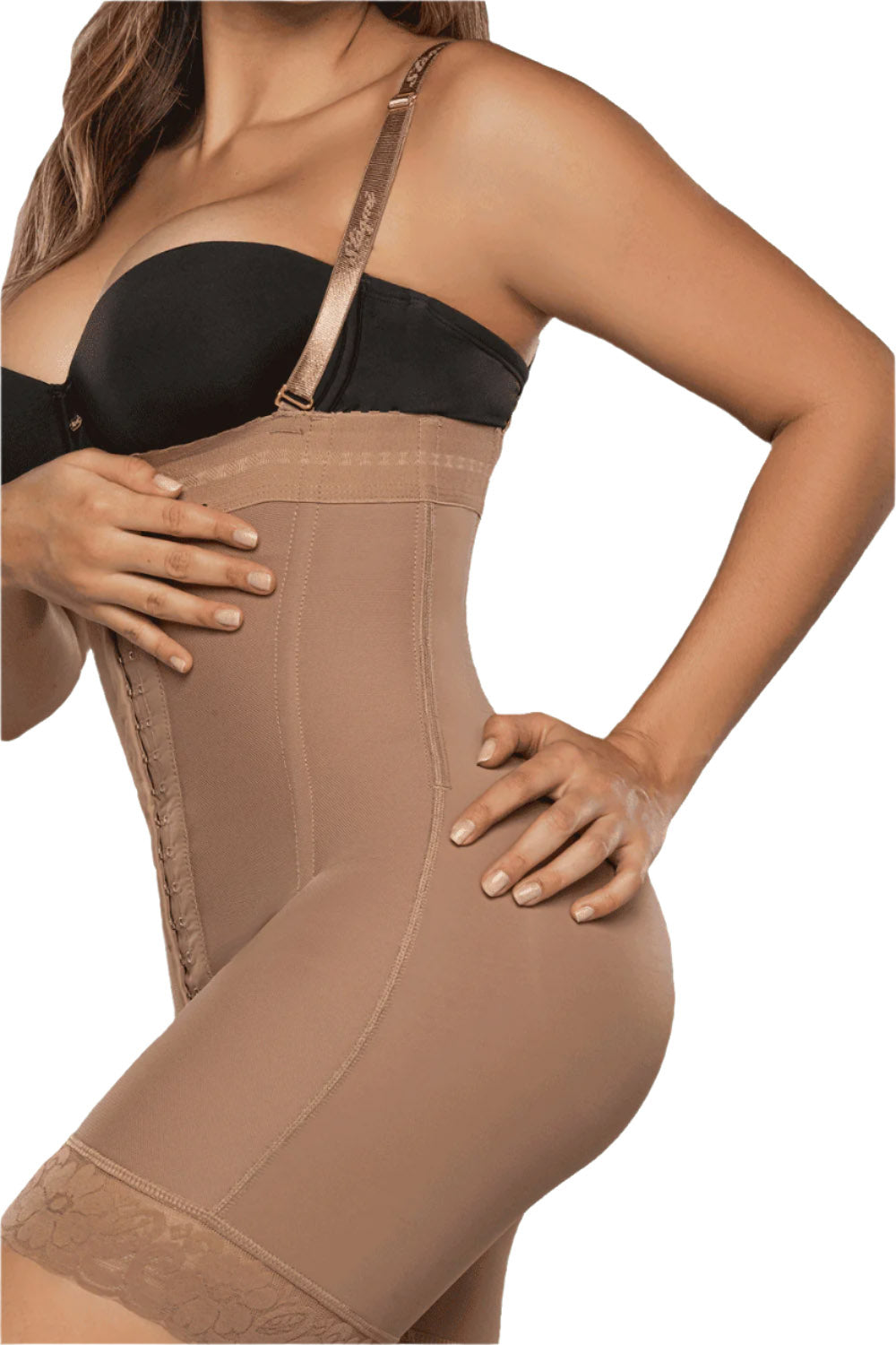 Faja Estrape Efecto Lipo Triplerealce con 5 Varillas SMI7144 STAGMI