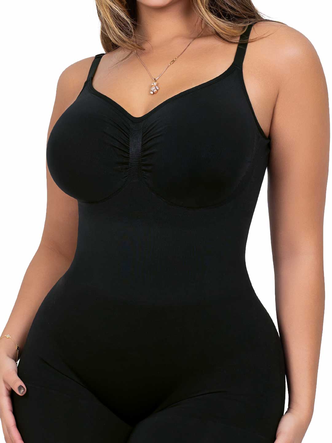 Body Faja Seamfree SMI7148 Black – Compresión integral con diseño invisible