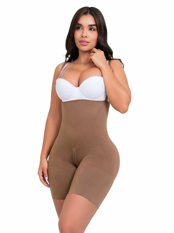 Faja Seamfree SMI7184 Cocoa Busto Libre y Realce Natural