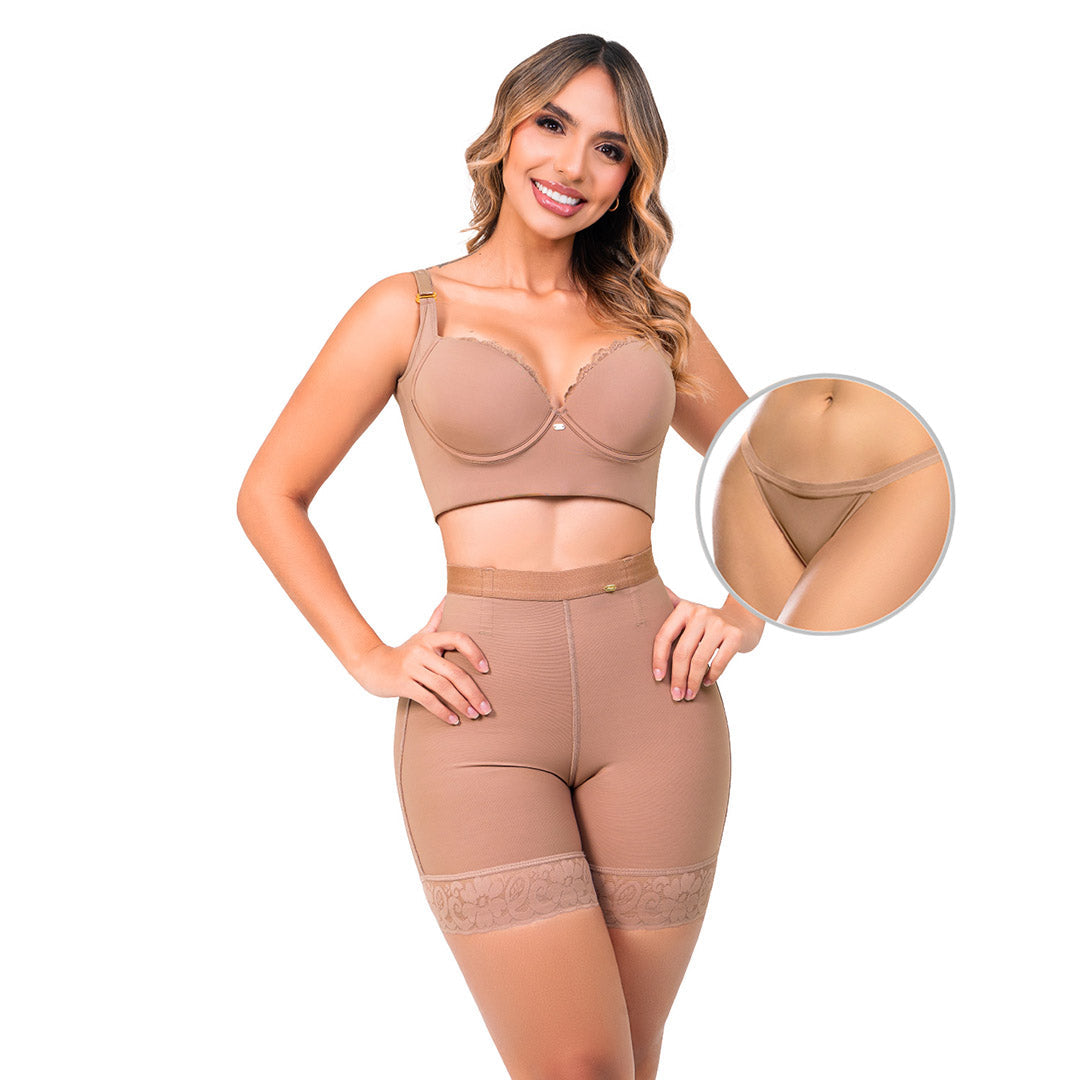 Panty UltraInvisible Triple Realce SMI04024 con Tanga Invisible