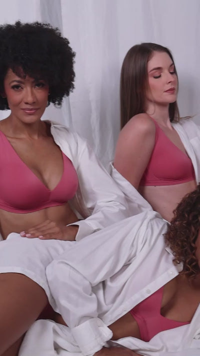 bralette sin costuras que no se marca
bralette con push up y soporte
bralette cómodo para uso diario
ropa interior sin varillas y con ajuste suave
bralette transpirable y liviano