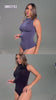 Body moldeador sin costuras color negro, cuello alto y estilo tanga con efecto estilizador